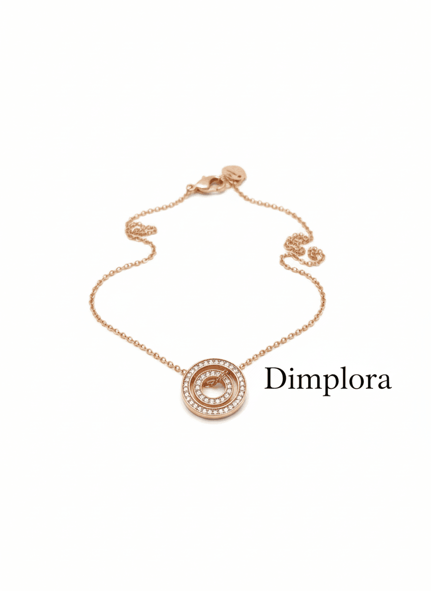 Radiant Circle Pendant Necklace - Dimplora