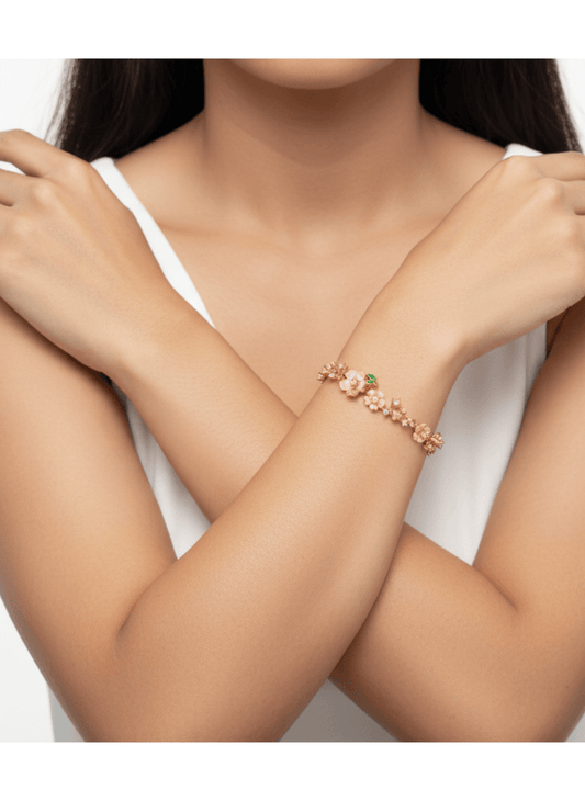 Blossom Elegance Bracelet - Dimplora