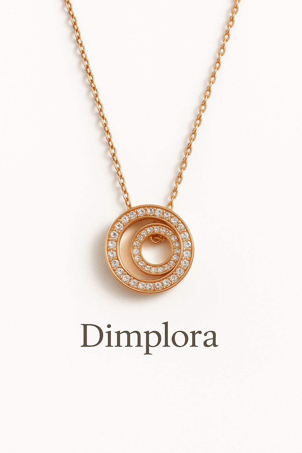 Radiant Circle Pendant Necklace - Dimplora